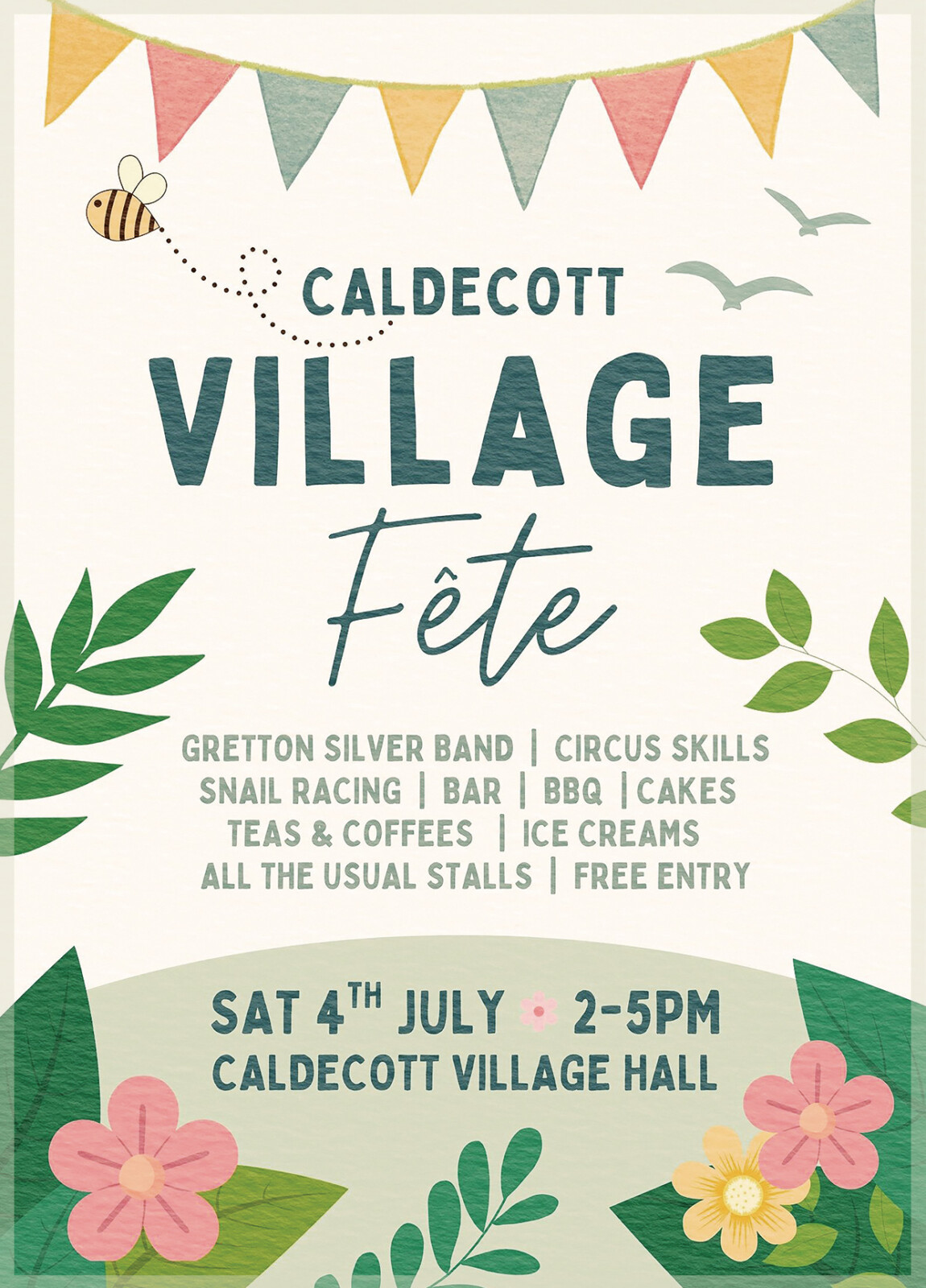  @ Caldecott Village Hall